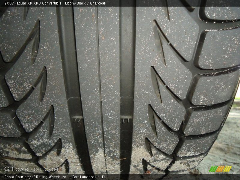 Ebony Black / Charcoal 2007 Jaguar XK XK8 Convertible