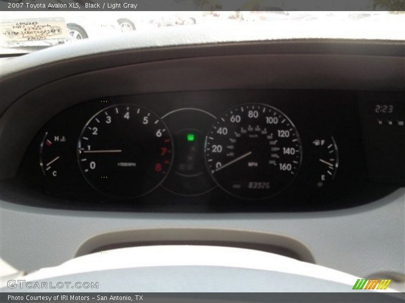 Black / Light Gray 2007 Toyota Avalon XLS