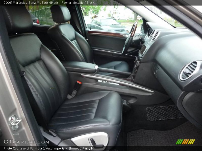 Pewter Metallic / Black 2006 Mercedes-Benz ML 500 4Matic