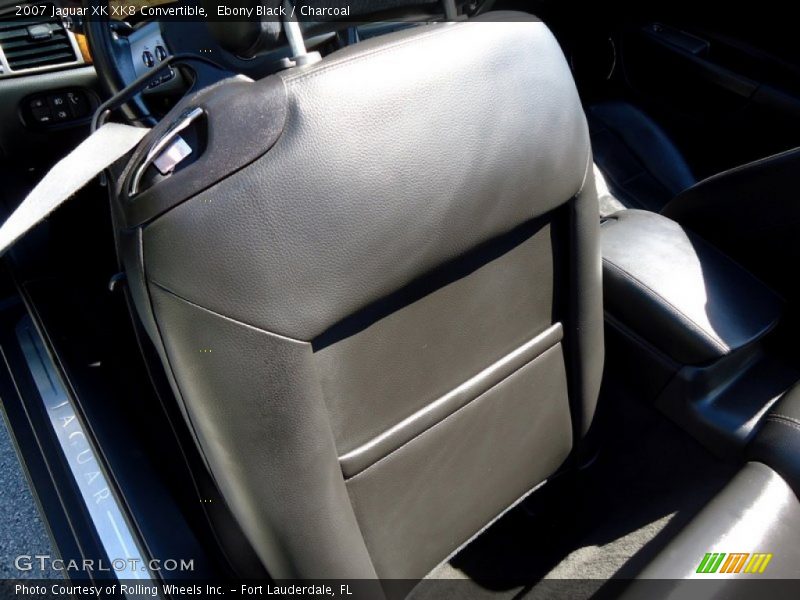 Ebony Black / Charcoal 2007 Jaguar XK XK8 Convertible