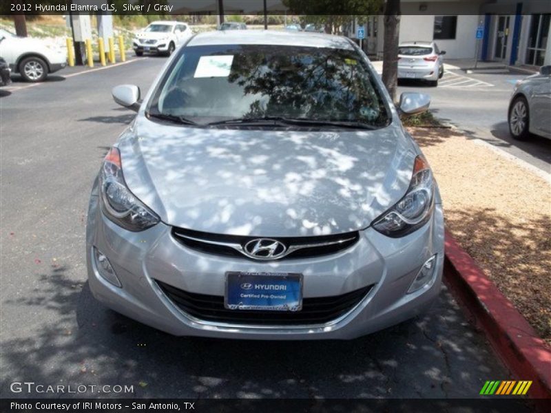 Silver / Gray 2012 Hyundai Elantra GLS