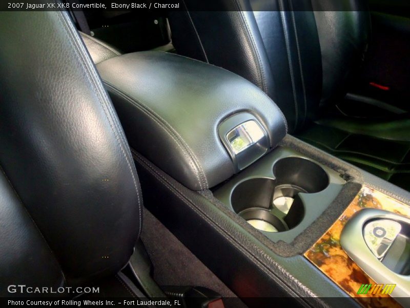 Ebony Black / Charcoal 2007 Jaguar XK XK8 Convertible