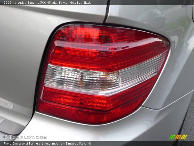 Pewter Metallic / Black 2006 Mercedes-Benz ML 500 4Matic