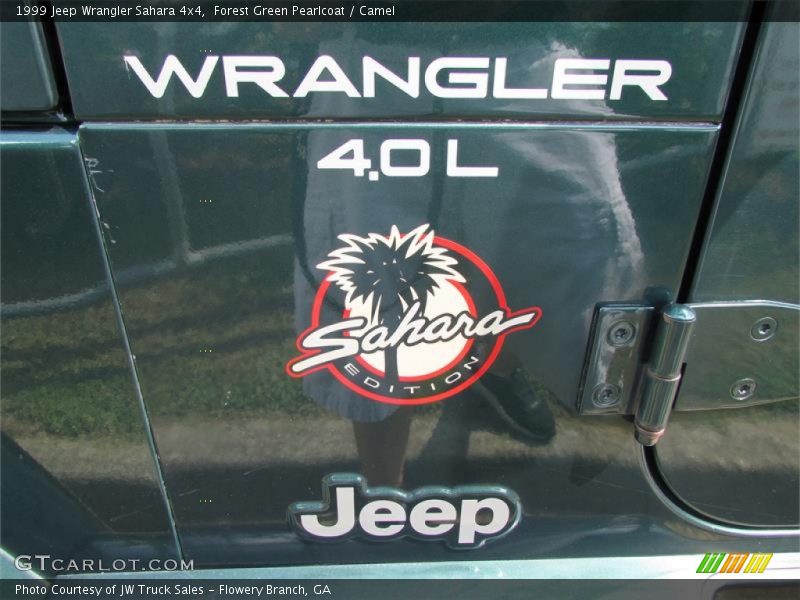 Forest Green Pearlcoat / Camel 1999 Jeep Wrangler Sahara 4x4