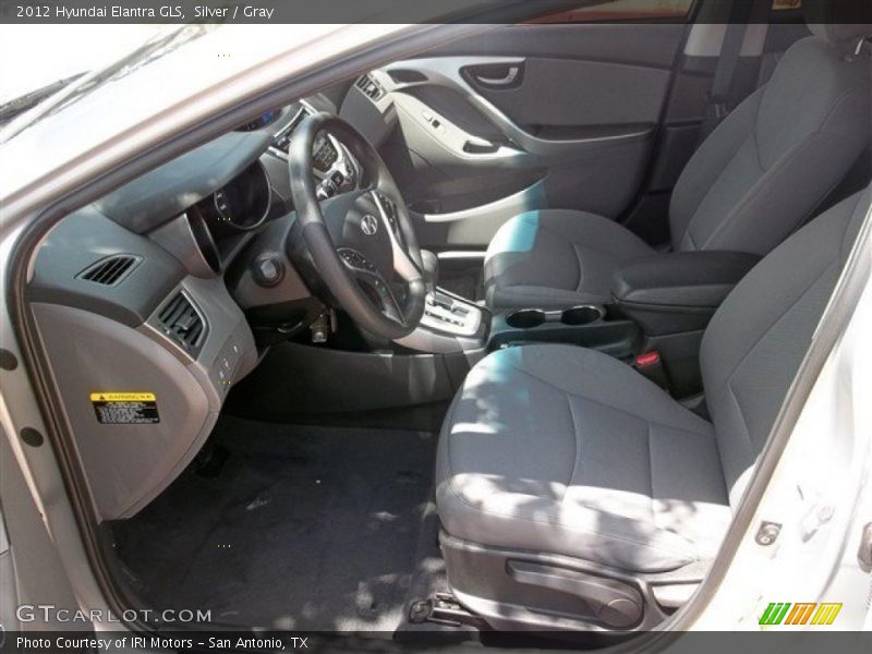 Silver / Gray 2012 Hyundai Elantra GLS