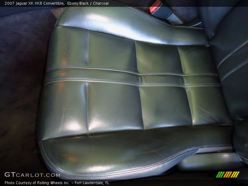 Ebony Black / Charcoal 2007 Jaguar XK XK8 Convertible