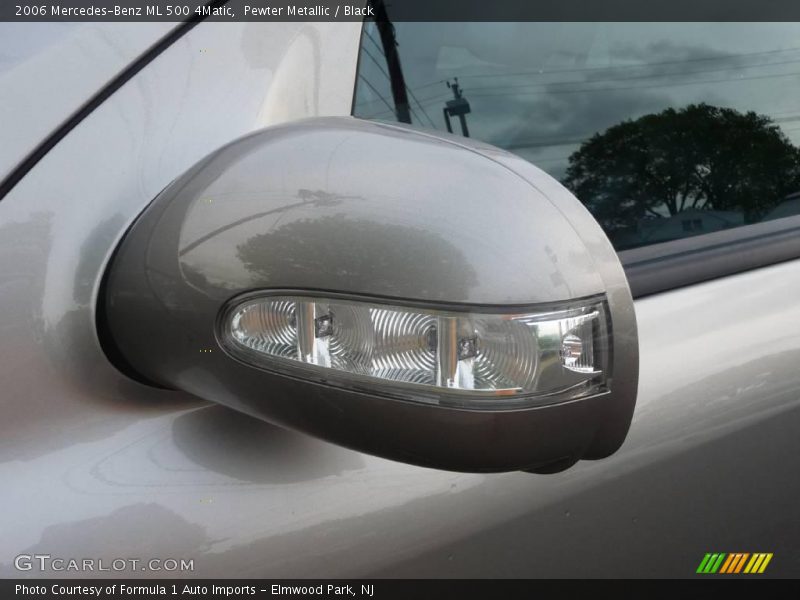 Pewter Metallic / Black 2006 Mercedes-Benz ML 500 4Matic