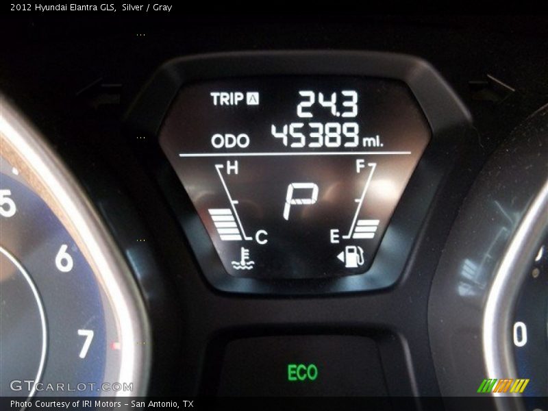Silver / Gray 2012 Hyundai Elantra GLS