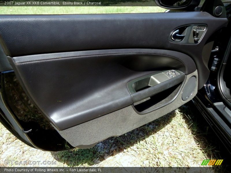 Ebony Black / Charcoal 2007 Jaguar XK XK8 Convertible