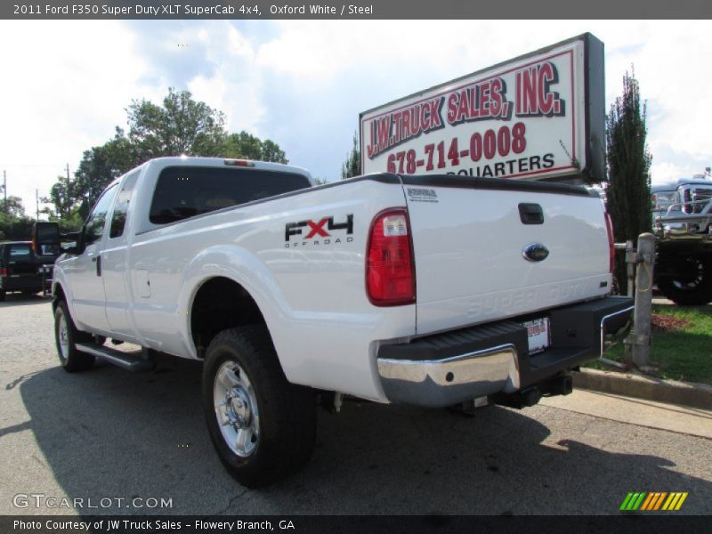 Oxford White / Steel 2011 Ford F350 Super Duty XLT SuperCab 4x4
