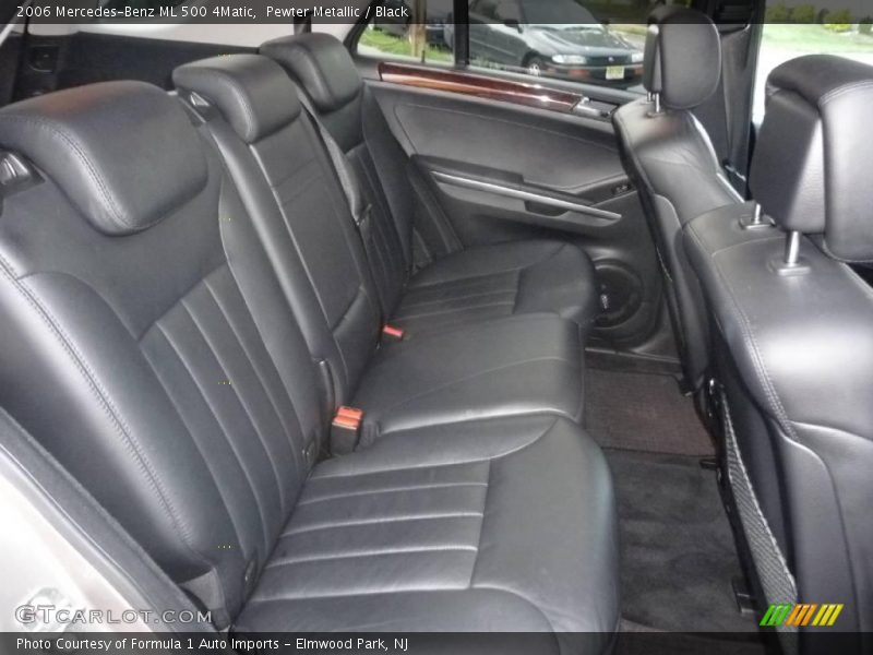 Pewter Metallic / Black 2006 Mercedes-Benz ML 500 4Matic