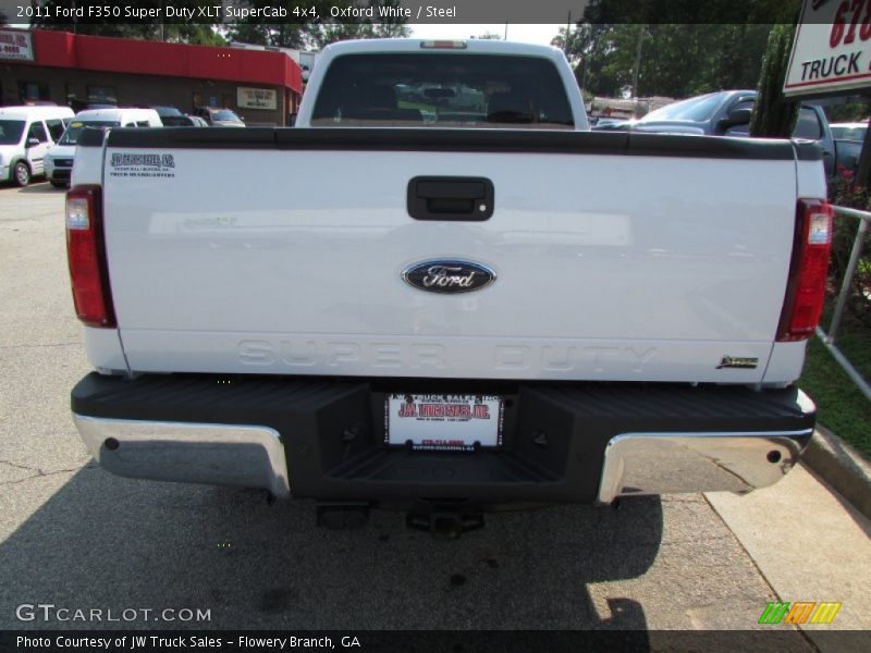 Oxford White / Steel 2011 Ford F350 Super Duty XLT SuperCab 4x4