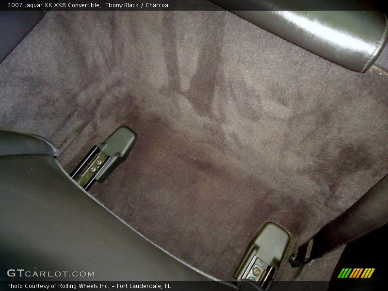 Ebony Black / Charcoal 2007 Jaguar XK XK8 Convertible
