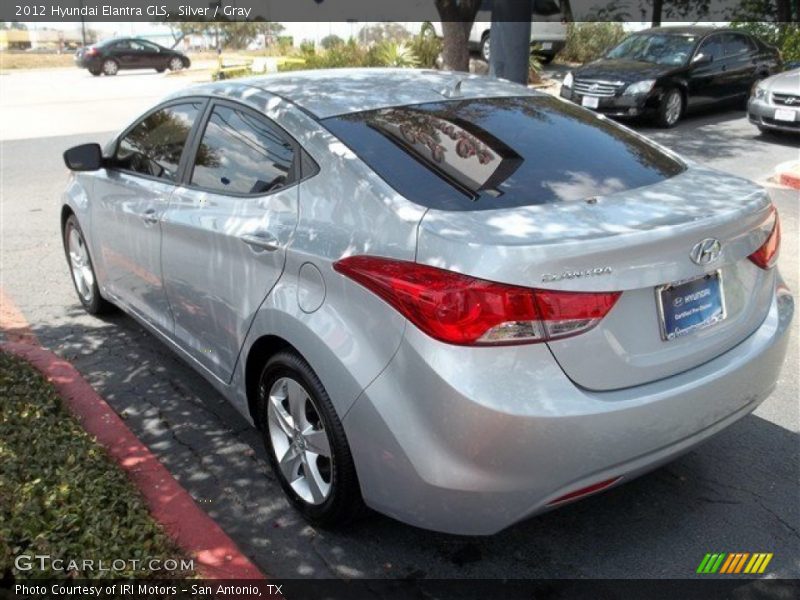 Silver / Gray 2012 Hyundai Elantra GLS