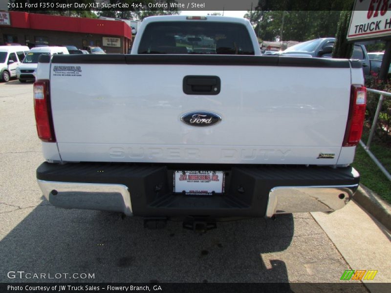Oxford White / Steel 2011 Ford F350 Super Duty XLT SuperCab 4x4