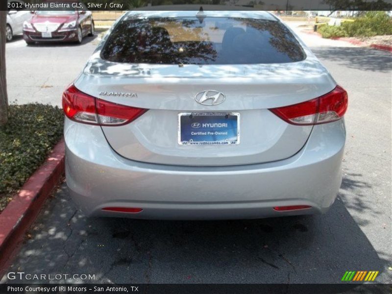 Silver / Gray 2012 Hyundai Elantra GLS