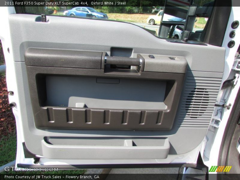 Oxford White / Steel 2011 Ford F350 Super Duty XLT SuperCab 4x4