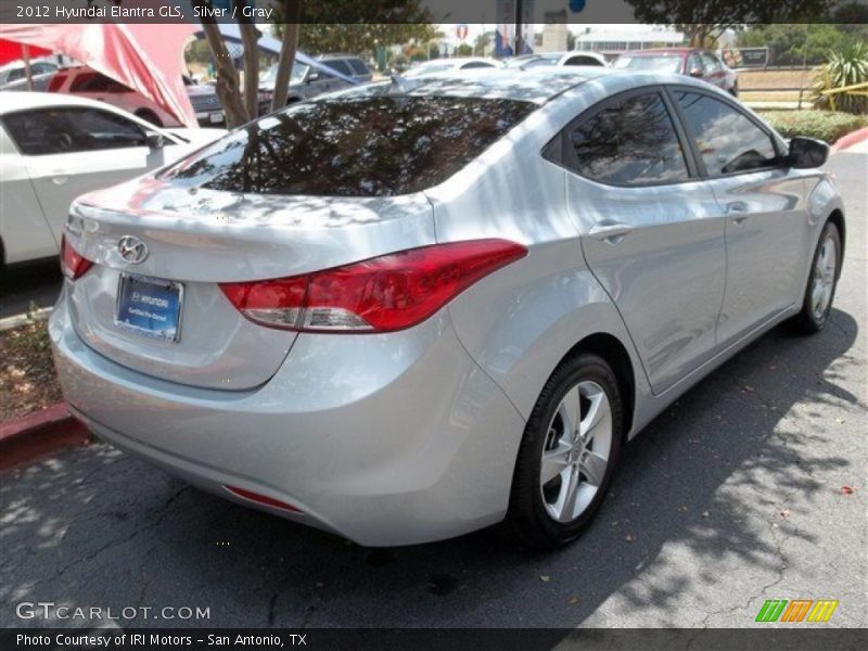 Silver / Gray 2012 Hyundai Elantra GLS