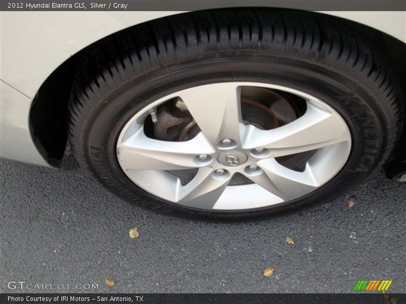Silver / Gray 2012 Hyundai Elantra GLS