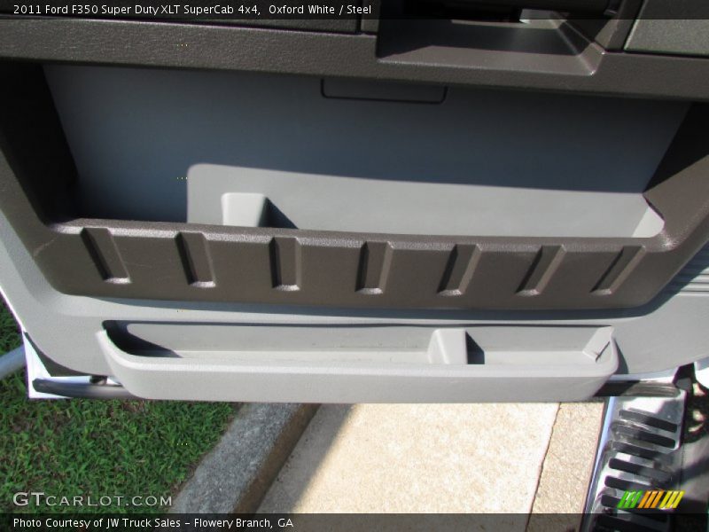 Oxford White / Steel 2011 Ford F350 Super Duty XLT SuperCab 4x4