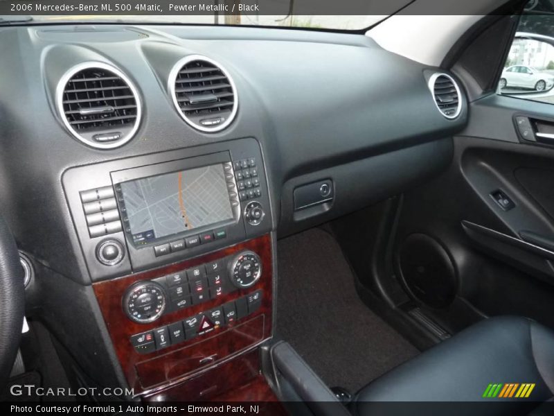 Pewter Metallic / Black 2006 Mercedes-Benz ML 500 4Matic