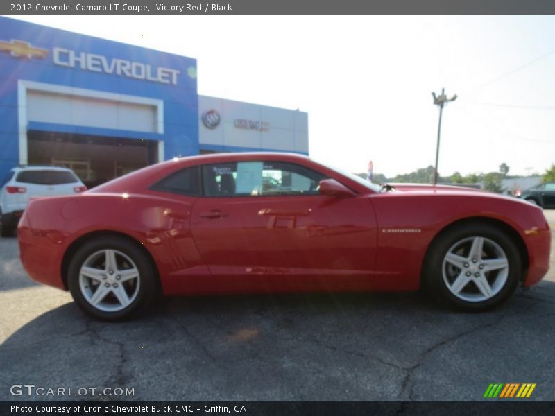 Victory Red / Black 2012 Chevrolet Camaro LT Coupe