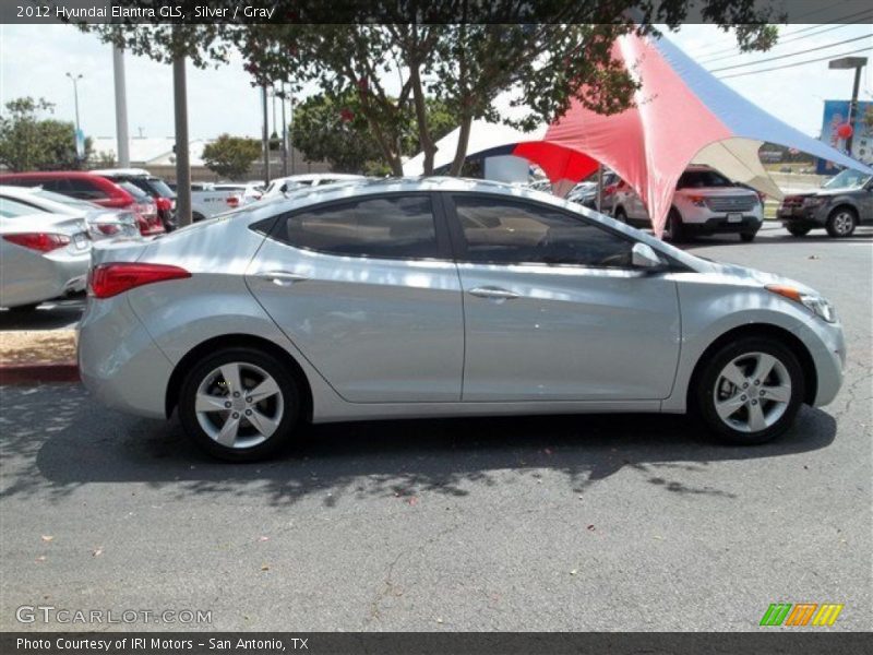 Silver / Gray 2012 Hyundai Elantra GLS