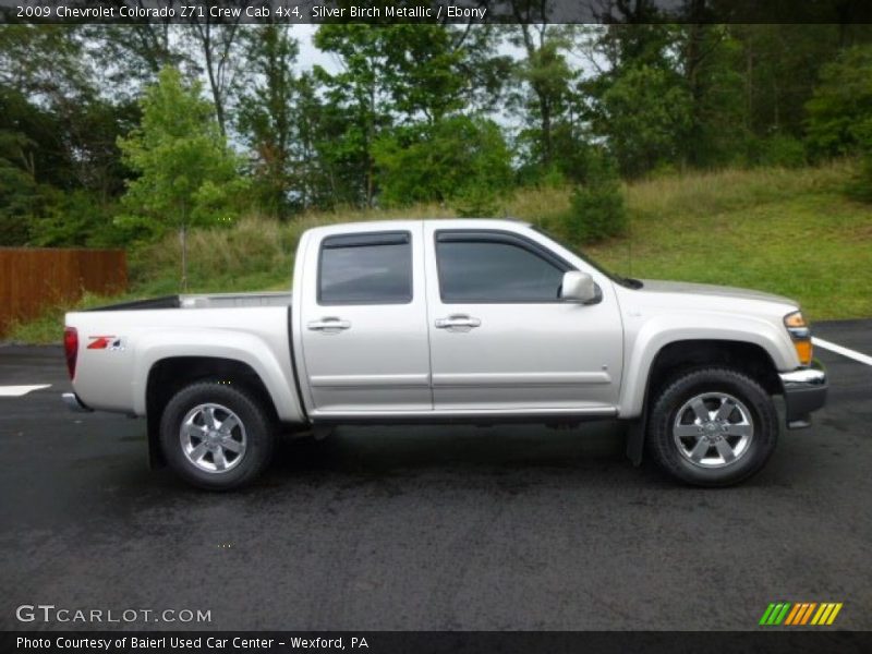  2009 Colorado Z71 Crew Cab 4x4 Silver Birch Metallic