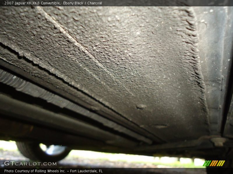Ebony Black / Charcoal 2007 Jaguar XK XK8 Convertible
