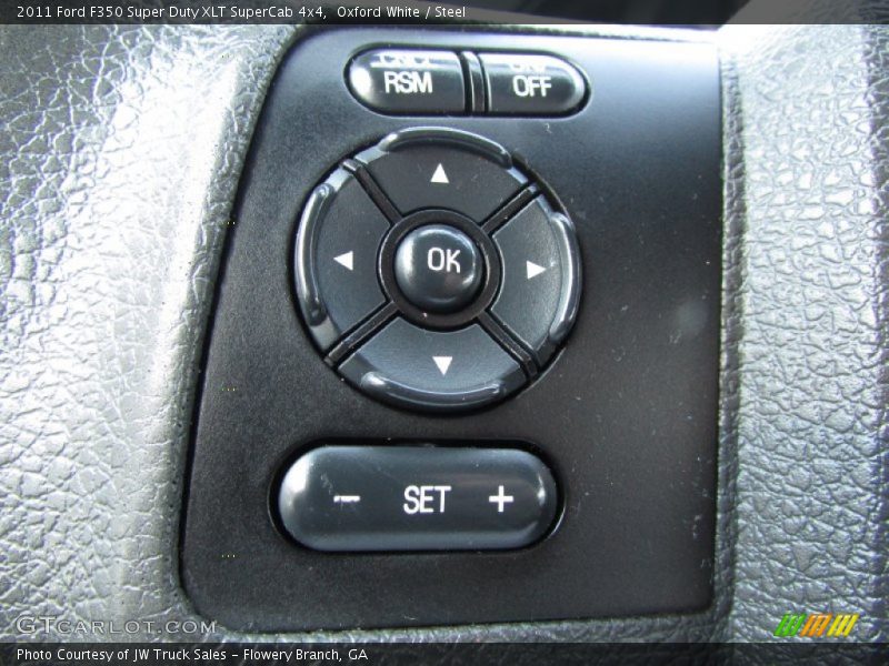 Oxford White / Steel 2011 Ford F350 Super Duty XLT SuperCab 4x4