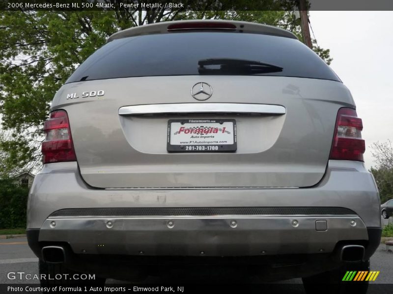 Pewter Metallic / Black 2006 Mercedes-Benz ML 500 4Matic