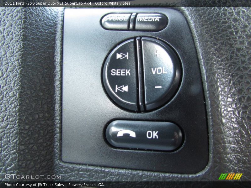 Oxford White / Steel 2011 Ford F350 Super Duty XLT SuperCab 4x4