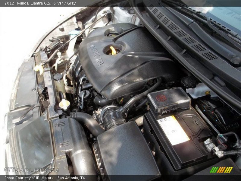 Silver / Gray 2012 Hyundai Elantra GLS