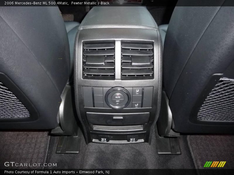 Pewter Metallic / Black 2006 Mercedes-Benz ML 500 4Matic