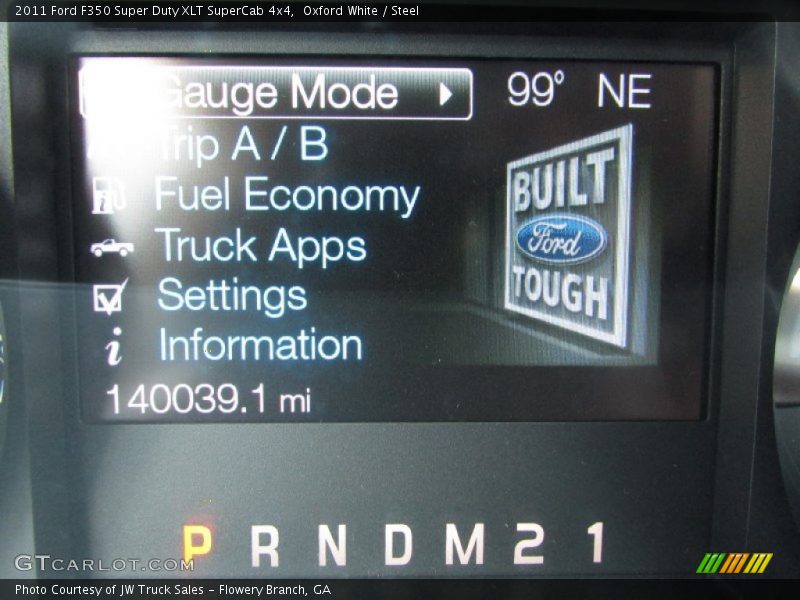 Oxford White / Steel 2011 Ford F350 Super Duty XLT SuperCab 4x4