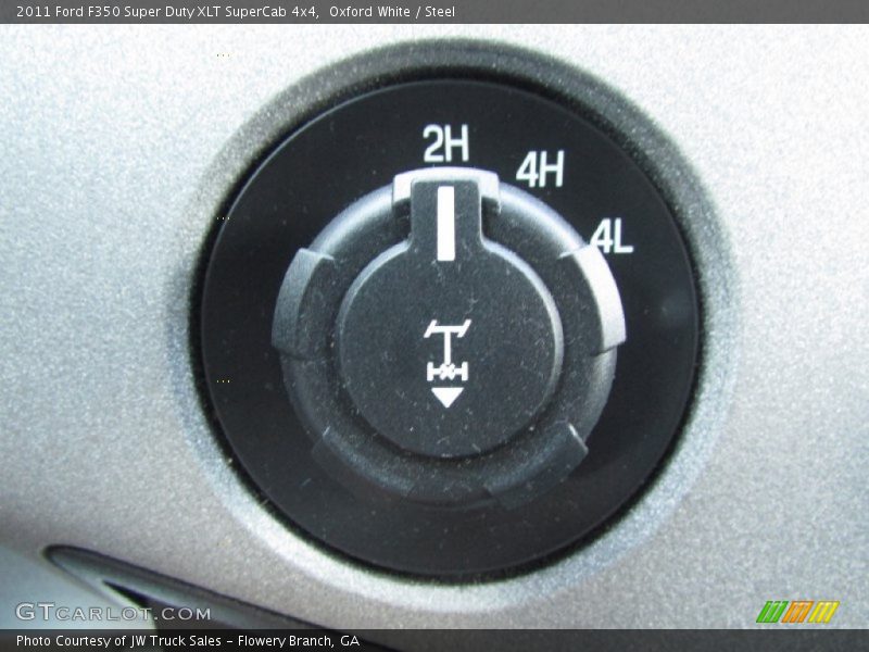 Oxford White / Steel 2011 Ford F350 Super Duty XLT SuperCab 4x4