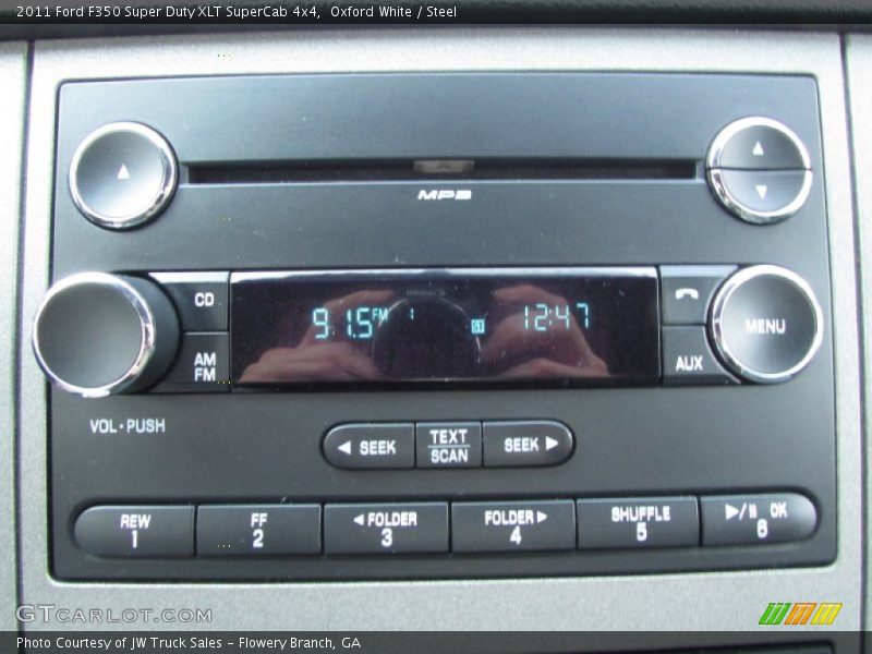 Oxford White / Steel 2011 Ford F350 Super Duty XLT SuperCab 4x4