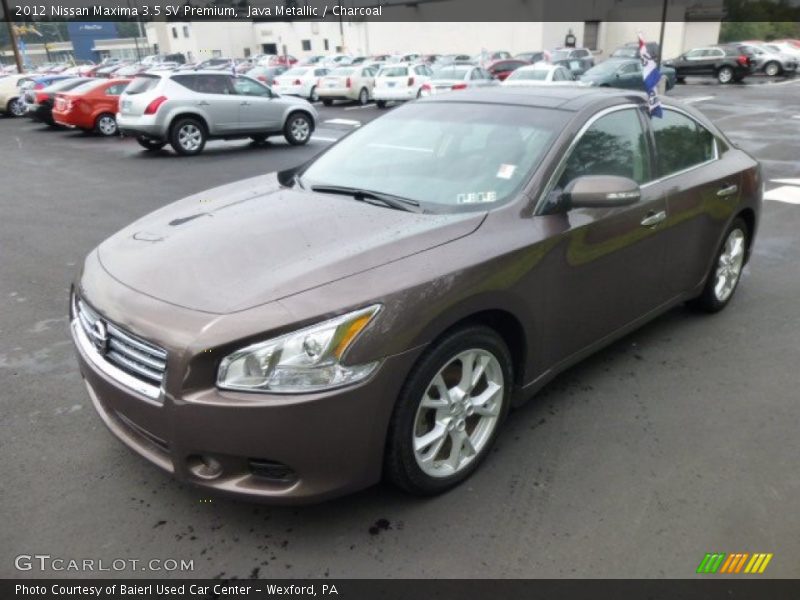 Java Metallic / Charcoal 2012 Nissan Maxima 3.5 SV Premium