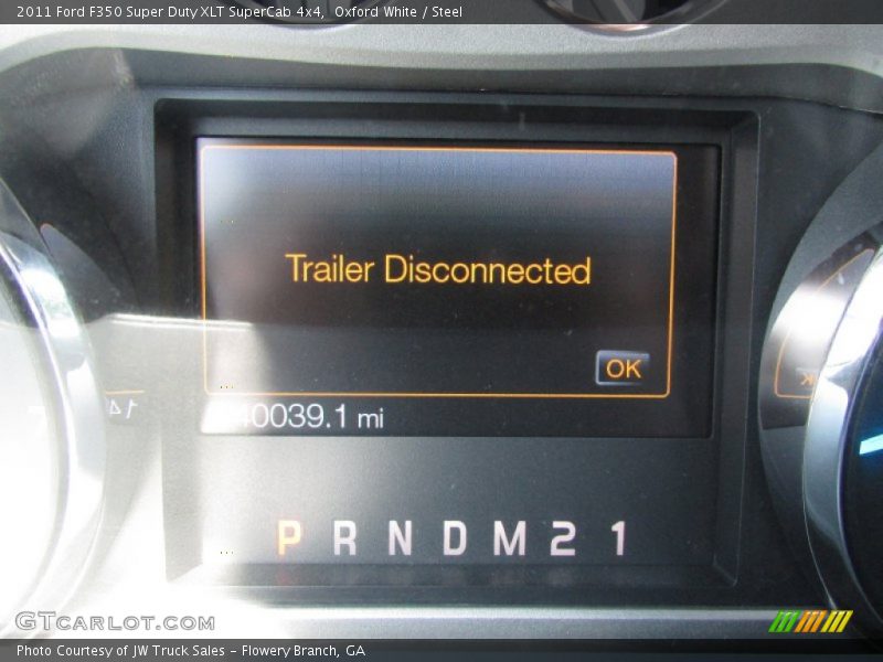 Oxford White / Steel 2011 Ford F350 Super Duty XLT SuperCab 4x4