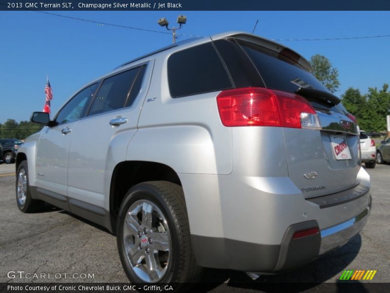 Champagne Silver Metallic / Jet Black 2013 GMC Terrain SLT