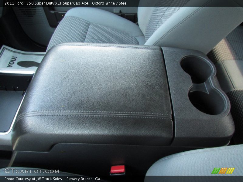Oxford White / Steel 2011 Ford F350 Super Duty XLT SuperCab 4x4