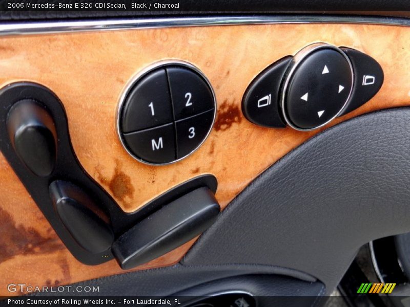 Controls of 2006 E 320 CDI Sedan