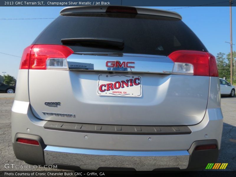 Champagne Silver Metallic / Jet Black 2013 GMC Terrain SLT