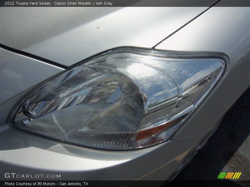 Classic Silver Metallic / Ash Gray 2012 Toyota Yaris Sedan