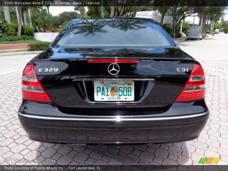 Black / Charcoal 2006 Mercedes-Benz E 320 CDI Sedan