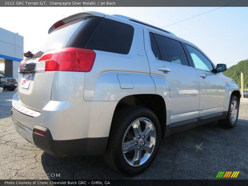 Champagne Silver Metallic / Jet Black 2013 GMC Terrain SLT