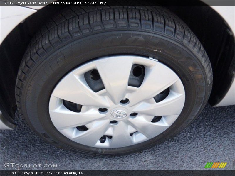 Classic Silver Metallic / Ash Gray 2012 Toyota Yaris Sedan