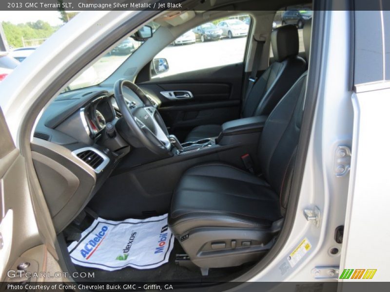 Champagne Silver Metallic / Jet Black 2013 GMC Terrain SLT