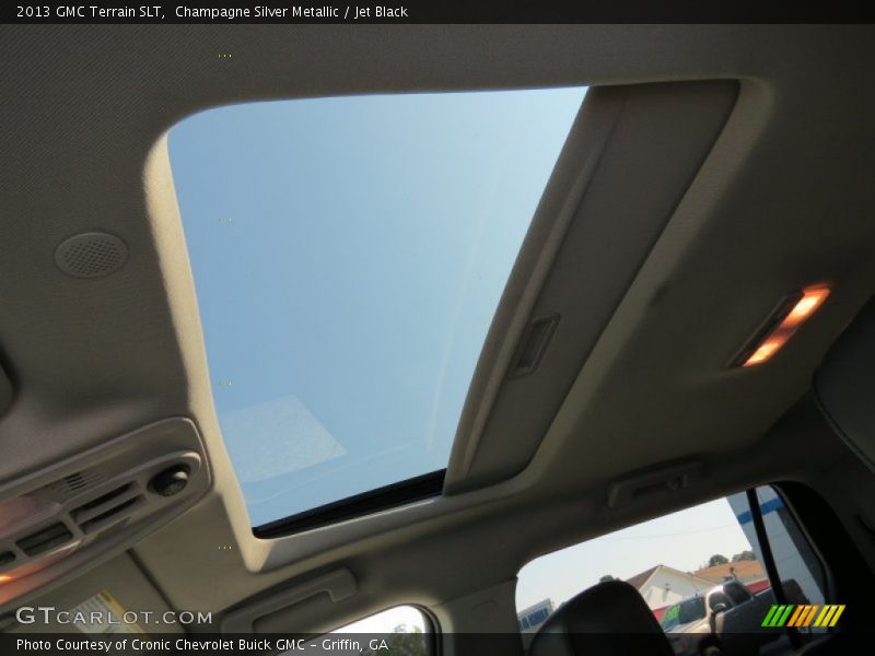 Champagne Silver Metallic / Jet Black 2013 GMC Terrain SLT