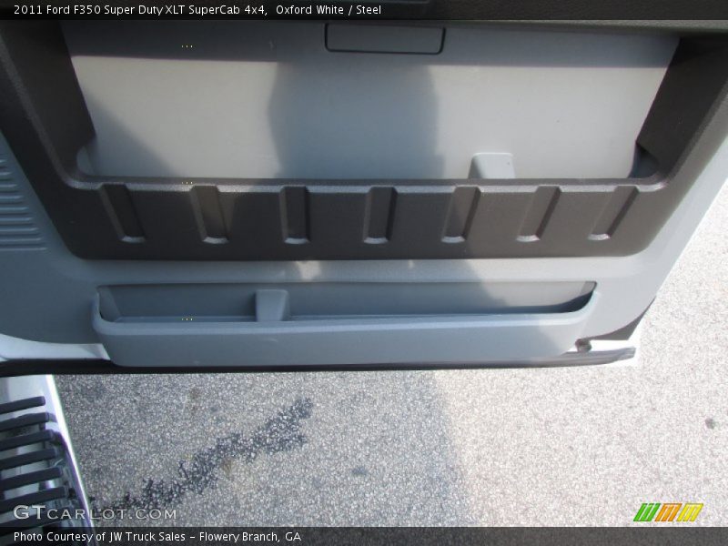 Oxford White / Steel 2011 Ford F350 Super Duty XLT SuperCab 4x4